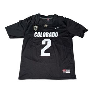 Nike RARE STITCHED Shedeur Sanders #2 Colorado Buffaloes Football Jersey Large